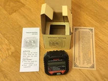 GVDA-probador de toma de corriente, Detector de voltaje, buscador de interruptor de circuito eléctrico, línea cero, enchufe de EE. UU., UE, Reino Unido, retención de polaridad de fase