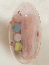 Cortauñas eléctrico para bebé, tijeras para niños, cortauñas seguro para el cuidado de las uñas, recortadora manicura