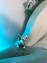 Ajustable QIAMNI Vintage Hippie Chic conejo hecho a mano conejo Animal nudillos anillos para las mujeres dije para chicas regalo de joyería de moda