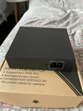 Conmutador de red Ethernet de 48V, conmutador POE de 100Mbps, 4 puertos, estándar, inyector RJ45 para cámara IP/AP inalámbrico/CCTV