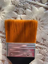 Pinceles profesionales de nailon para pintura de cabello, pinceles para pintura acrílica al óleo, polvo de acuarela, diferentes tamaños, 1 Uds.