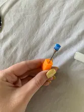 Ladymisty-taladro eléctrico para uñas, accesorios para manicura, 3/32 , 1 unidad