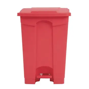 Trash Bin pedal with cover 45L Red little Jantex DC708
Trash Bin pedal with cover 45L Red little Jantex DC708