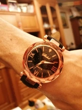 Relojes de moda para mujer, reloj de cuarzo analógico ultrafino de cuero con diamantes de imitación, Correa femenina, 533