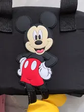 Nueva Disney Mickey Mouse dibujos animados chica bolso de los niños bolsa de almacenamiento de las niñas de dibujos animados Mickey Minnie Mouse bolso bolsos de hombro