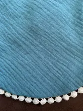 Bebé niña gasa babero de bebé de encaje, pañuelo de Banaana estilo bufanda babero de bebé de gasa de algodón Niña babero