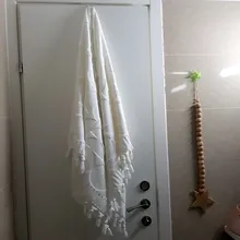 Gancho de aluminio para puerta en forma de H, colgador colgante para baño y cocina, bolsa de toalla de ducha, accesorios organizadores, 1 Uds.