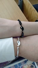 1 par pulsera Retro chino Tai Chi chismes desterrar mala suerte mano cuerda tejida BFF mejor amigo joyería de amistad
