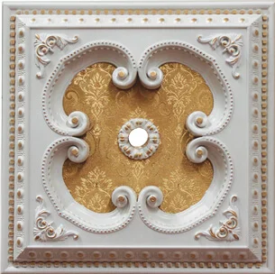 Decogold 60 * 60 cm square Palace ceiling accessory white gold decorative ceiling
Decogold 60 * 60 cm square Palace ceiling accessory white gold decorative ceiling