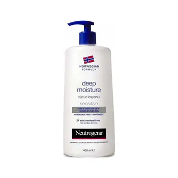 Neutrogena Deep Moisture Body Lotion Fragrance-free 400 ml Moisturizing Nourishing Softness Skin Care Hydrating Winter Care 
Neutrogena Deep Moisture Body Lotion Fragrance-free 400 ml Moisturizing Nourishing Softness Skin Care Hydrating Winter Care