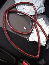 Tira de sellado de goma para puerta de 2-8M tira de sellado para puerta de coche tipo D grande, aislamiento acústico Universal, sellos impermeables de goma Epdm para coche