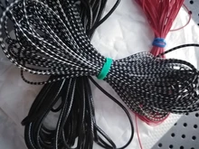 Cuerda de algodón encerado de 10 metros, 1mm, 1,5mm, cuerda de rosca, correa para collar, cuentas para fabricación de joyería DIY