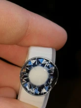 2 unids/par lentes de contacto de Color ojo diamantes serie Azul lentes de contacto de Color de lente de contacto para los ojos de lentes de contacto