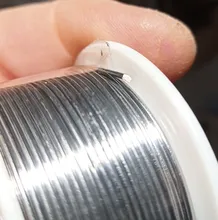 Alambre de estaño de alta pureza para soldadura, rollo de alambre para soldadura de estaño de 0,6/0,8/1/1.2/1.5MM 2.0% 45 pies, colofonia de núcleo fundido