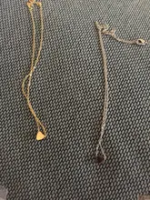 Collar a la moda de acero inoxidable para mujer, gargantillas de amor a la moda, collar largo de acero dorado personalizado, colgante delicado, regalo para pareja