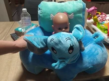 Funda de asiento de apoyo para sofá de bebé, cubierta para silla de alimentación, para aprender a sentarse, para niños, de nido, sin algodón