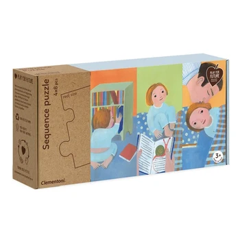 4-Puzzle Set Sequence Before Now After Clementoni (32 pcs) ( 7 x 32,5 x 16,5 cm)
4-Puzzle Set Sequence Before Now After Clementoni (32 pcs) ( 7 x 32,5 x 16,5 cm)