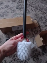 Black Stainless Steel Square Wall-mounted Bathroom Accessories Toilet Brush