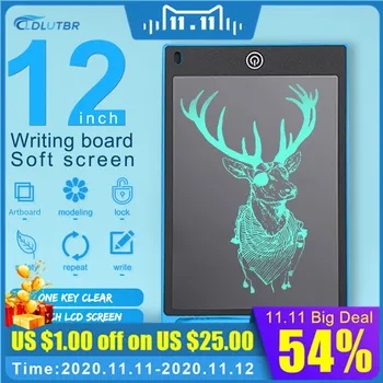 12inch Magnetic Handwriting Board LCD Writing Tablet for Writing calligraphy Painting Copy Calculus Draft with One Button Erase
12inch Magnetic Handwriting Board LCD Writing Tablet for Writing calligraphy Painting Copy Calculus Draft with One Button Erase