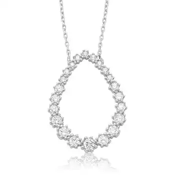 KUTAYDAN 925 Sterling Silver Drop Necklace
KUTAYDAN 925 Sterling Silver Drop Necklace