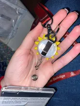 Enfermera-carrete de insignia retráctil con hermosas flores de silicona, 60cm, para estudiante, Enfermera, exposición, Tarjeta De Nombre, pecho, tarjeta de identificación, nuevo