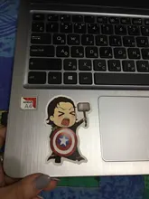 50 Uds de dibujos animados pegatinas Marvel bien los Vengadores etiqueta engomada impermeable equipaje Skateboard guitarra portátil pegatinas juguete de niño