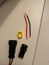 Plug-Set Cable Electrical-Wire-Connector Waterproof with 2-Pin-Way Sealed