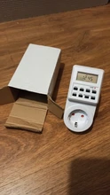 Switch-Socket Programmable Digital Timer Electronic Outlet Fr-Plug Cyclic 24-Hour EU