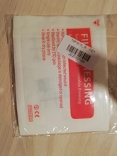 Vendaje de primeros auxilios para heridas, vendaje de primeros auxilios de emergencia ultrafino transpirable, vendaje resistente al agua, adhesivo, 10 unids/lote