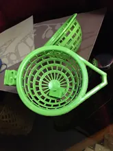 Parrot Nest Hatching-Accessories Decoration Bird-Cage Mesh Plastic Pan 1pc Box