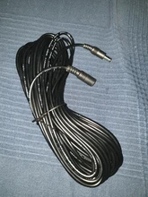 Enchufe hembra a macho potencia CCTV DC, adaptador de Cable de extensión, 12V, 20AWGPower, 5,5mm x 2,1mm, para alimentación de la cámara