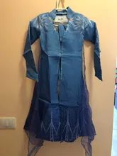 Las niñas vestido de la princesa del traje de los niños fiesta Cosplay Disfraz niños túnica de Halloween Fille
