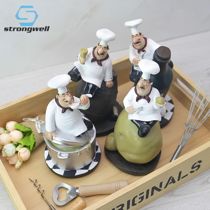 Strongwell Retro Chef Model Ornaments Resin Crafts Chef Figurines White Top Hat Cook Home Kitchen Restaurant Bar Coffee Decor
Strongwell Retro Chef Model Ornaments Resin Crafts Chef Figurines White Top Hat Cook Home Kitchen Restaurant Bar Coffee Decor