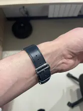 Correa de cuero de vaca 100% auténtico para Apple Watch 6 SE 5 4, correa de 42MM, 38MM, 44MM y 40MM para iWatch 6 5 4