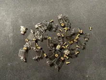 Gh60 Mechanical-Keyboard Screw-In-Stabilizer Xd64 Xd84 Custom Everglide Xd87 Gold-Plated