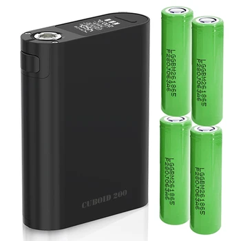 Joyetech Cuboid 200 OLED 0.96" Display Battery Starter TC Mod - 1 to 200 Wattage - Black
Joyetech Cuboid 200 OLED 0.96" Display Battery Starter TC Mod - 1 to 200 Wattage - Black