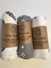 Manta de muselina 100% algodón para bebé, manta suave de 120x120cm para recién nacidos, gasa para el baño, saco de dormir para niños, funda para cochecito