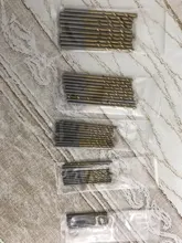Drill-Bits-Set Extractor Titanium-Coated Wood Mayitr Metal HSS Mini 50pcs for Aluminum