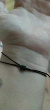 Pulsera de cadena negra ajustable con cuentas de código Morse hecha a mano, letras I Love You, Charm creativo de cartón, joyería para enamorados