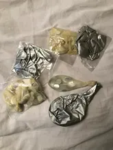 20 piezas de globos con confeti dorado para Decoración de cumpleaños, globos cromados metálicos para fiesta de niños, boda, aniversario