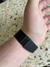 Correa de cuero para Apple Watch, 44mm, 40mm, 38mm, 42mm, accesorios, pulsera magnética, pulsera iWatch serie 3 4 5 se 6