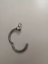 Colgante de Plata de Ley 925 con forma de cadena para mujer, accesorio Original de cadena de Cable, abalorio de plata 925, fabricación de joyas, gran oferta
