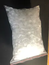 Taza para tinta de tatuaje, tapa desechable de plástico para Microblading, suministro de accesorios, contenedor de soporte transparente de pigmento, S/M/L, mezcla de 500 Uds.