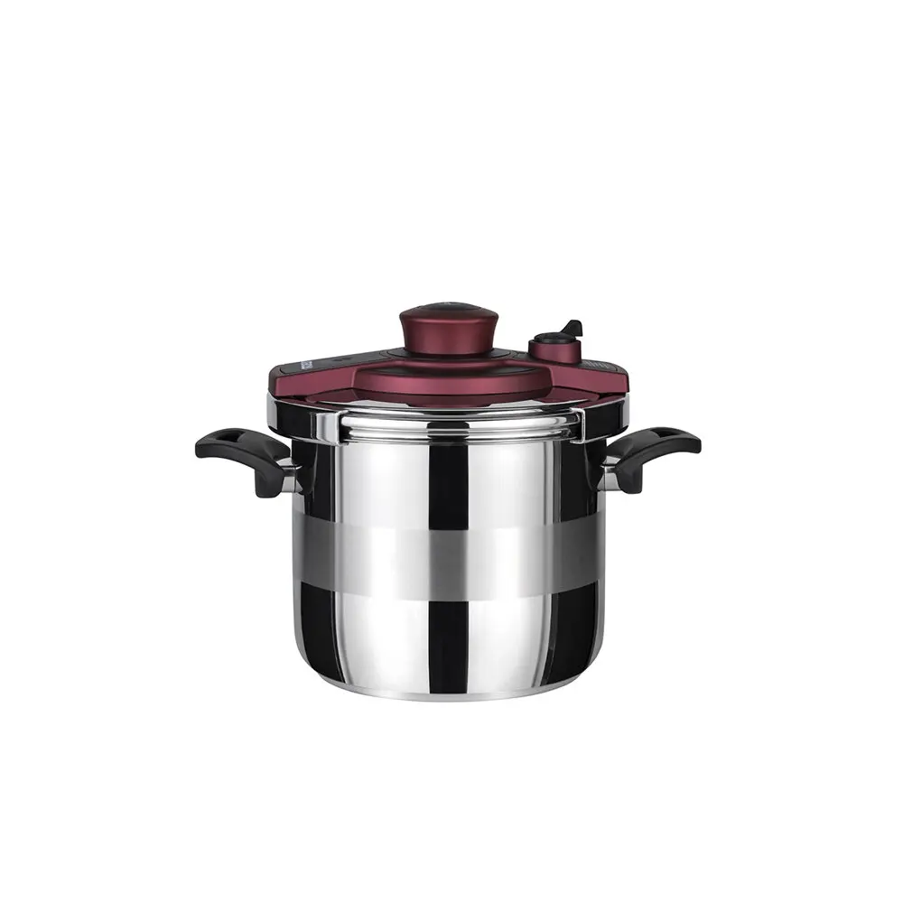 Amboss Matic Pressure Cooker Dual Set, 3,5 L + 7lt Grey, Stainless Steel, 2 years guaranteed, For all oven types 
Amboss Matic Pressure Cooker Dual Set, 3,5 L + 7lt Grey, Stainless Steel, 2 years guaranteed, For all oven types