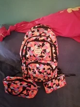 Conjunto de mochilas impermeables para niños, morral escolar para niñas, 3 uds.