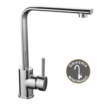 Kibath Faucet mixer Tap kitchen/sink OSU with spout high. Spout slimline with rounded shapes with handle thin
Kibath Faucet mixer Tap kitchen/sink OSU with spout high. Spout slimline with rounded shapes with handle thin