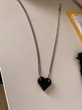 Collar con colgante de ladrillos con corazón de amor para hombre, mujer, niña y niño, regalo de cumpleaños, joyería, piezas de Lego, Uds.