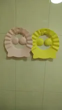 Gorro de baño con champú para bebé, ajustable, 1 Uds.