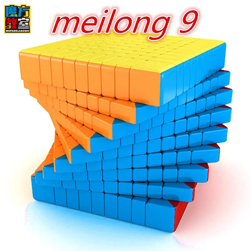 

Moyu MoFang JiaoShi Meilong 9x9x9 Magic Cube MFJS MEILONG 9x9 Speed Cube Classroom Education Toys Moyu 9x9 Puzzle Magic cubo