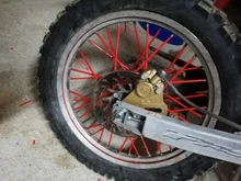 Shrouds-Covers Wheel-Rim-Spokes Skins Universal-Decor Dirt-Bike Enduro Motorcycle Kawasaki